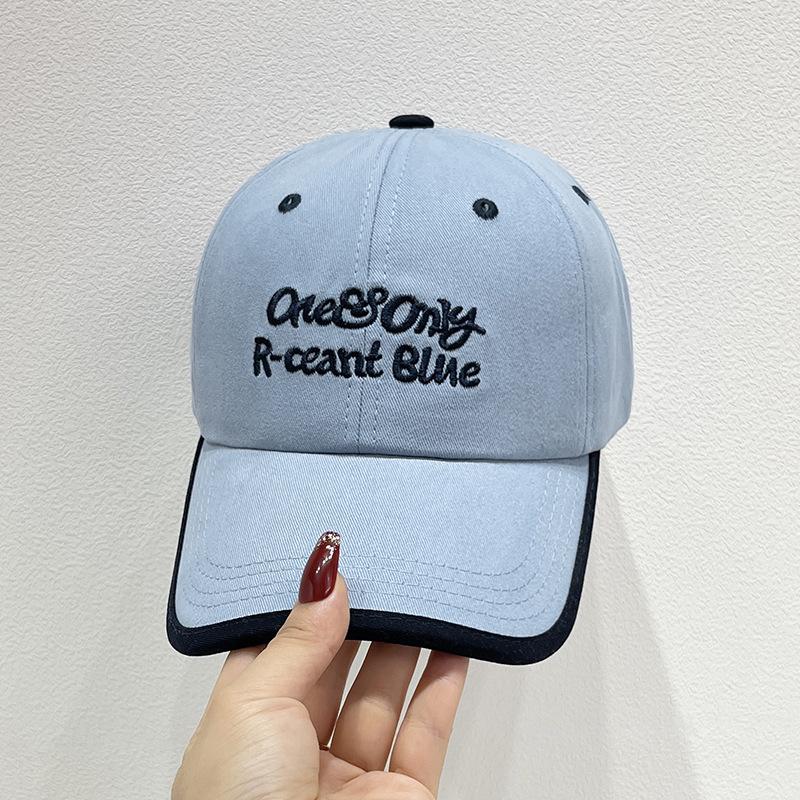 Letter Embroidered Baseball Cap for Women Spring Summer Outdoor Sunscreen Unisex Snapback Hat Sports Casual Men Hip Hop Hat