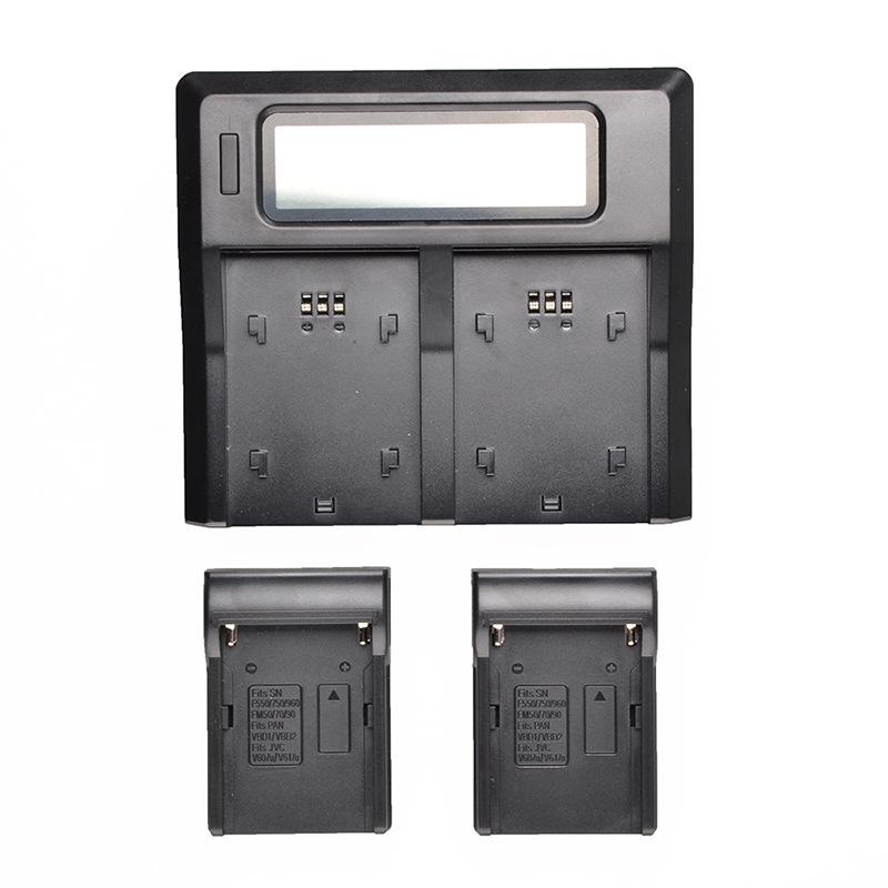Dual Charger for Nikon EN-EL15: Compatible with D610, D800, D7000, V1, D7200, D750 Models