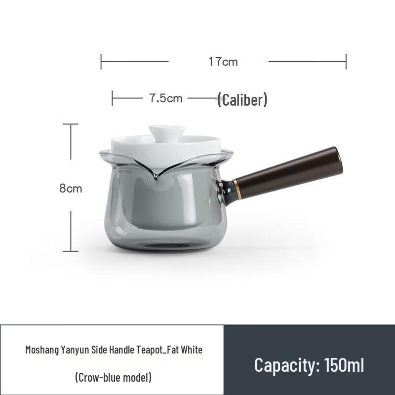 Nanshan Xiansheng Ceramic Side-Handle Teapot