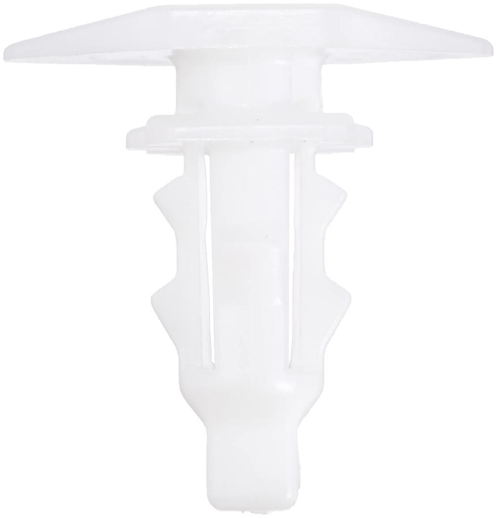 Boston BC5807 Auto Parts Weatherstrip Clips, White, 10 Per Bag