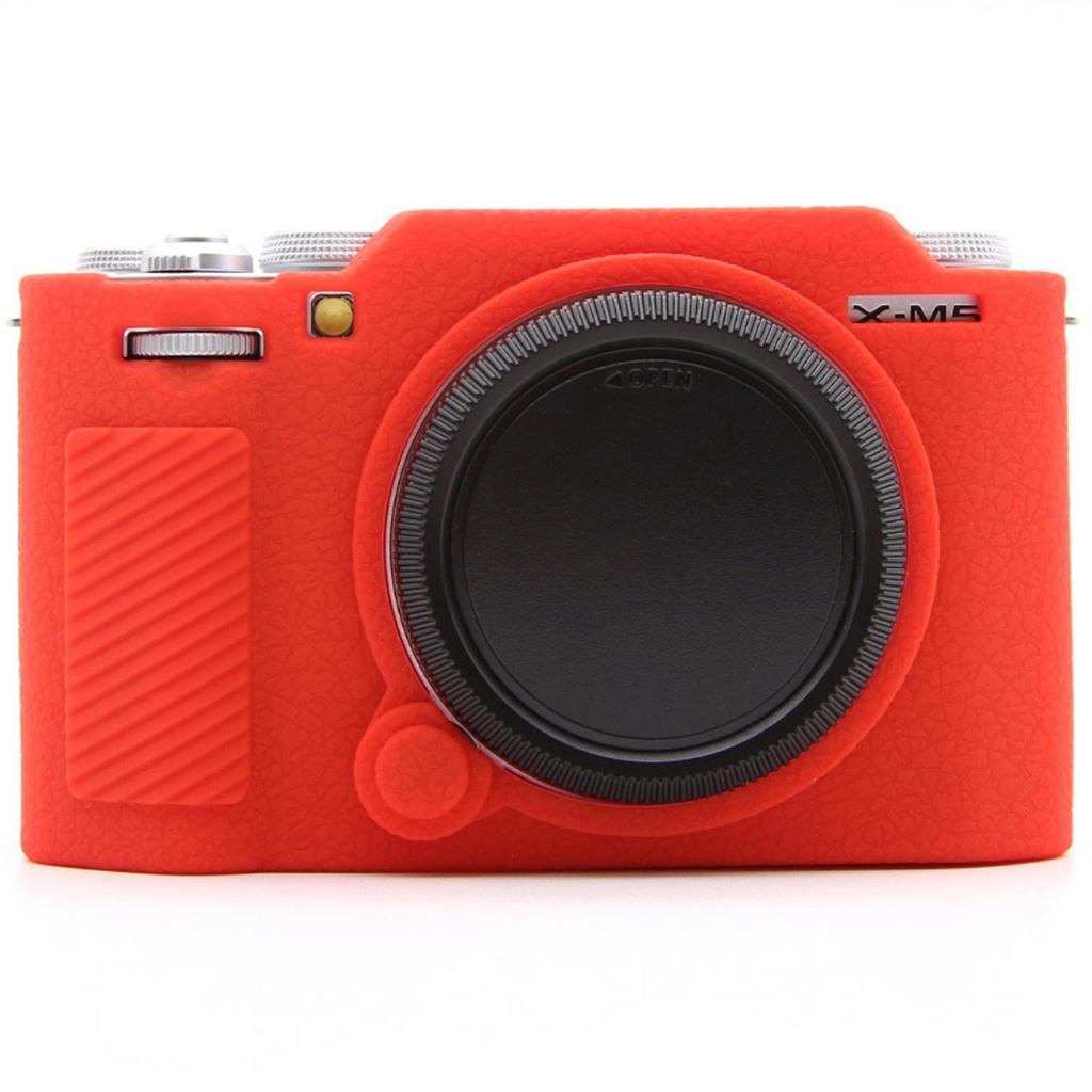 For Fujifilm X-M5 Silicone Camera Protective Case Shock-Absorbent Camera Cover