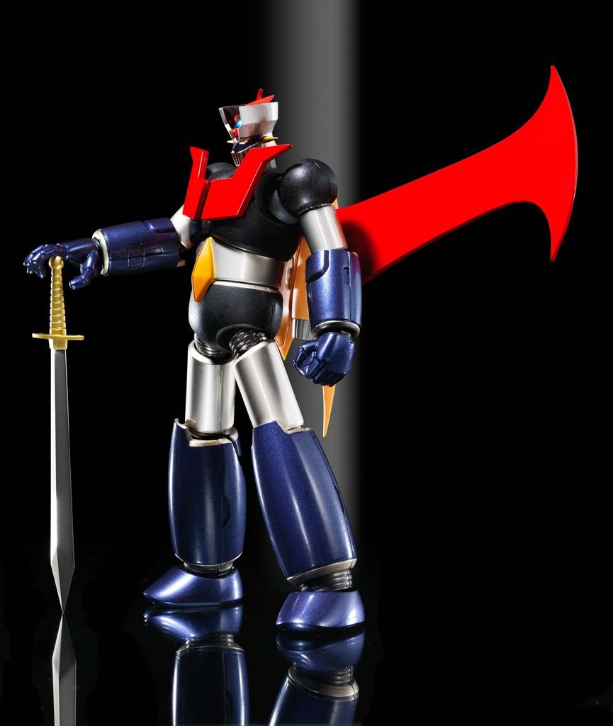 TAMASHII NATIONS Super Robot Chogokin Mazinger Z Mazinger Z 135mm Painted Movable Figure ~Iron (Kurogane) Finish~ Approx. ABS&PVC&Diecast