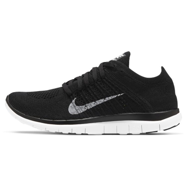 

Новые Nike Free 4.0 Flyknit Черно-белые 2020 Женские 631050-001 36.5