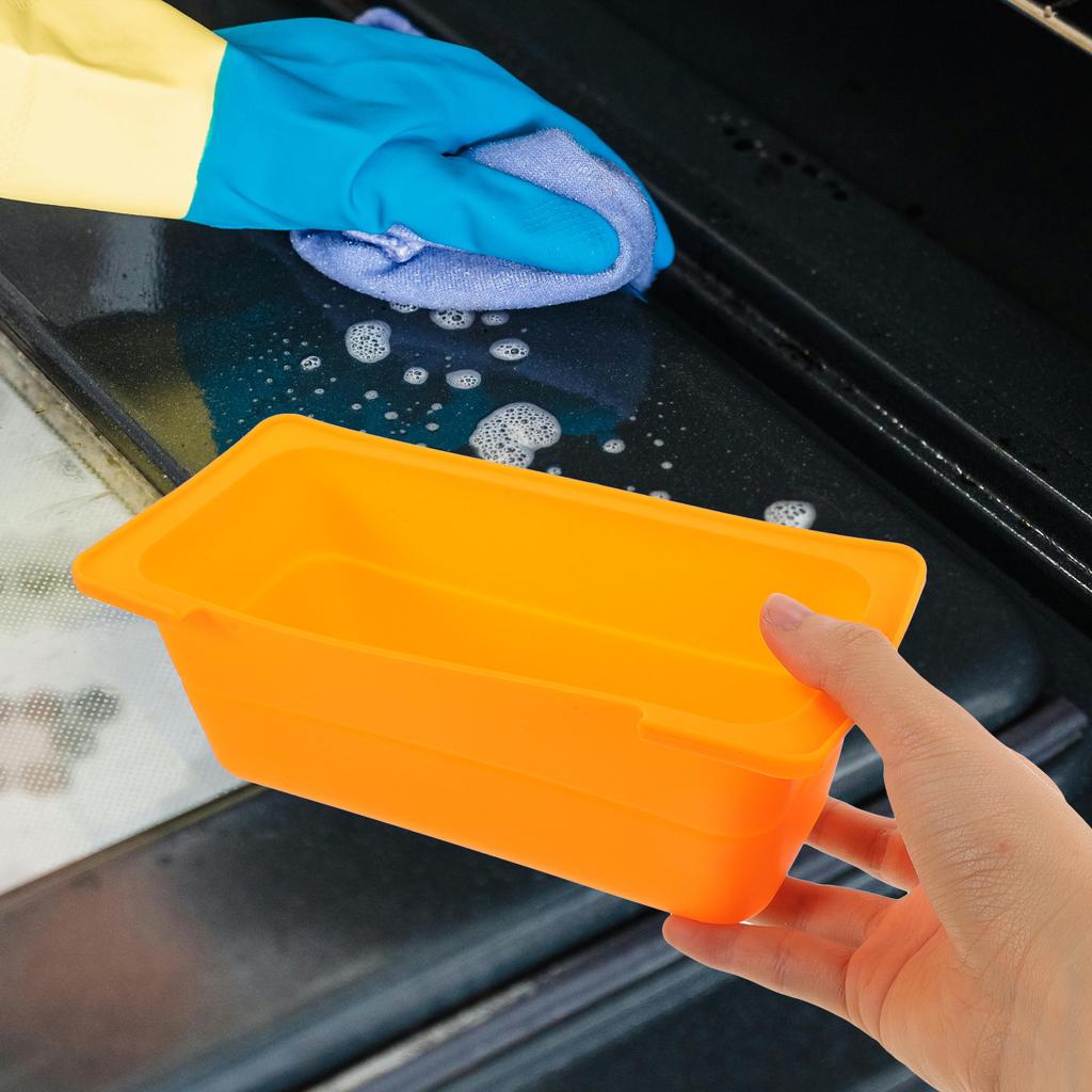 1pcs Silicone Drip Pan Liner Reusable Grease Catcher Liner For Outdoor Kitchen Camping Oil Collection Pad High Heat Resistant