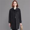 Women's 100% Wool Double-faced Toggle Coat
