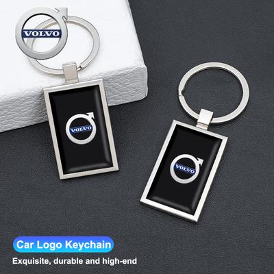 Juchq4 For Metal/ABS Car Logo Key Chain Keyring Auto Interior Accessorie For Volvo Rdesign V60 V40 XC60 XC90 S60 C30 V50 V70 XC40