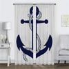 Curtains for Living Room Curtain Anchor Blackout Curtains 2 Pieces Partition Tulle for Bedroom Shades Halloween Decoration Child