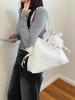 Star Pattern One-Shoulder Drawstring Tote - Women's Korean Style Fashionable Crossbody Bag