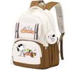 Large Capacity Schoolbag with Shoulder Strap; Student Three-piece Pencil Case Set