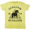 Rocky Italian Stallion Yellow Heather T-Shirt