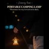 LED USB Desk Lamp Outdoor Emergency Flashlight Rechargeable Metal Vintage Hanging Camping Lamp Hanging Tent Lamp horse lantern