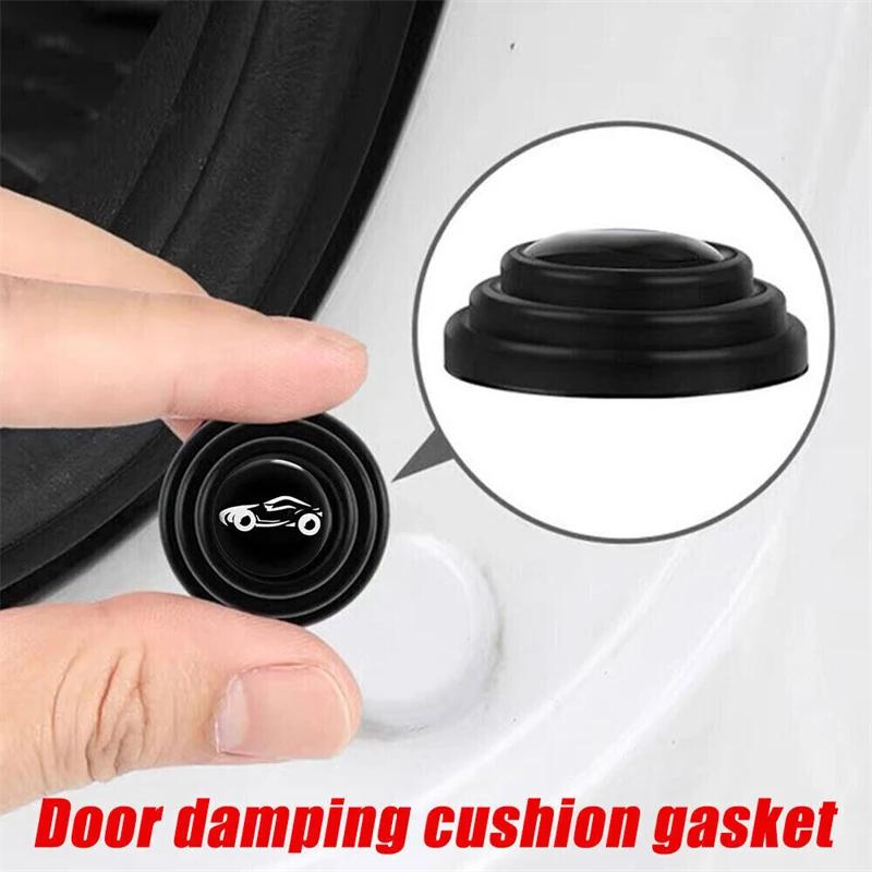 Car Door Shock Absorber Rubber Pads Anti Shock Silicone Pads Car Door Shock Absorbing Gasket Pads Anti Collision Gasket Buffer