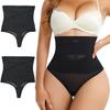 Thin Style High Waist Tummy Control Plus Size Shaping Thong for Women