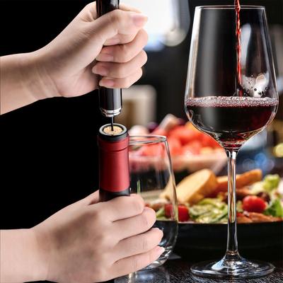 Wijnopener Draagbare Kurkentrekker Tool Luchtdrukpomp Wijnflesopener Voor Reizen Bar Barman Keuken Appartement