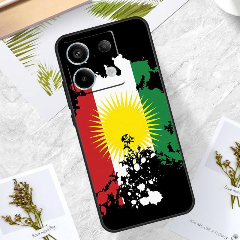 Kurdistan Flag Case For Redmi Note 12 9 10 11 13 Pro Plus 9S 10S 11S 12S Cover For Redmi 12 10C 12C 13C