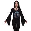 Spiral Womens/Ladies Reaperette Gothic Flared T-Shirt