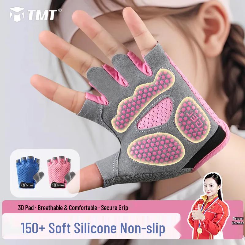 

TMT Half-Finger Sports & Training Gloves Kids L (9-16 years)