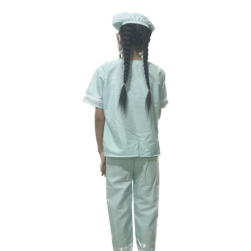 Halloween Children's Doctor Costume Children's Career Experience Show Costume Doctor Costume Nursing Uniform Veterinary Uniform