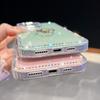 IMD Glitter Stars Plating Finger Ring Diamond Case For iPhone 17 Air 16 E 15 14 13 Pro Max Plus Rhinestone Clear Shockproof Capa