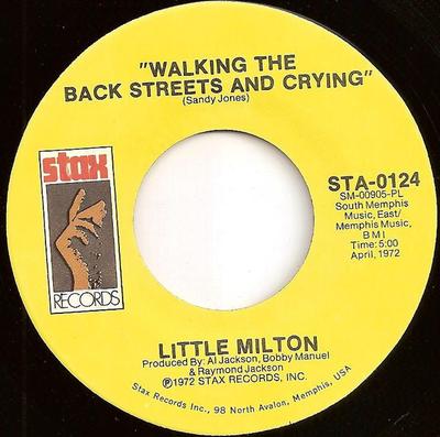 7inch Record LITTLE MILTON - Before The Honeymoon STA0124 Stax 1972 US Blues Used