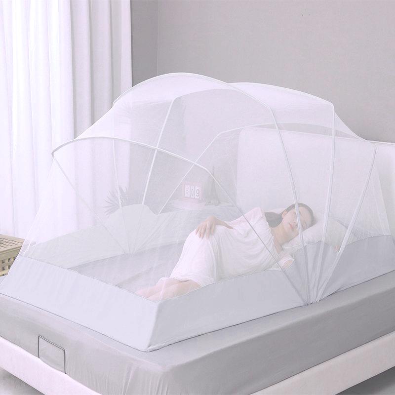 Foldable Mosquito Net for Dorms and Homes - Easy Install, Summer Yurt Style