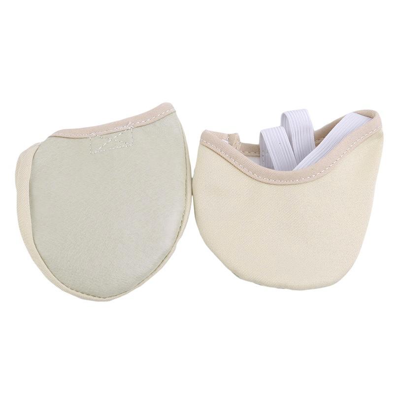 

1 пара обуви для художественной гимнастики, балетная обувь для девочек, женщин, балетки на плоской подошве, шнурки, бесплатные тапочки, эластичные, полупальцы, для танцев, современные, для живота S бежевый