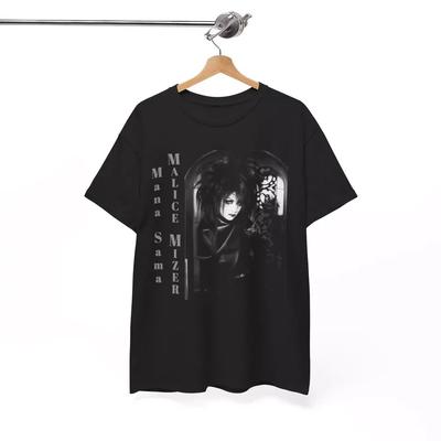 Mana Sama Malice Mizer T-shirt, Moi Dix Mois , Visual Kei, Goth Music Unisex Tee Unisex T-Shirt