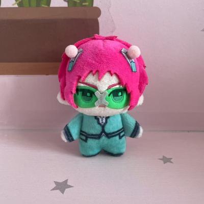 10cm Saiki Kusuo Plush Doll Pendant The Disastrous Life of Saiki K Cosplay Cute Soft Stuffed Toy