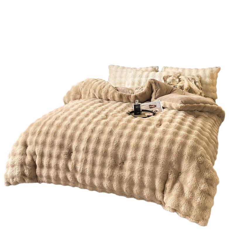 Brangdy Milk Velvet Thick Warm Winter Quilt