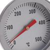 BBQ   Bimetallic Oven Grill Temperature Gauge 0-500C For Outdoor BBQ Cooking