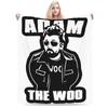 Adam The Woo Memory 19742025 Go Find Somewhere Blanket Warm Cozy Fluffy Throw Blankets for Sofa 50x60 Inch Multiple Sizes Quilt