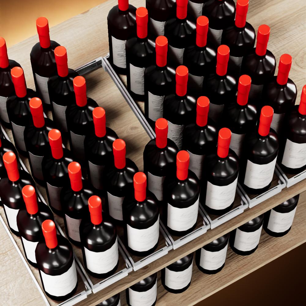 Kühlschrank Dosen Getränkehalter Getränke Sortierhilfe Wein Schieber Supermarkt Regal Auslage Organizer Küchenorganizer