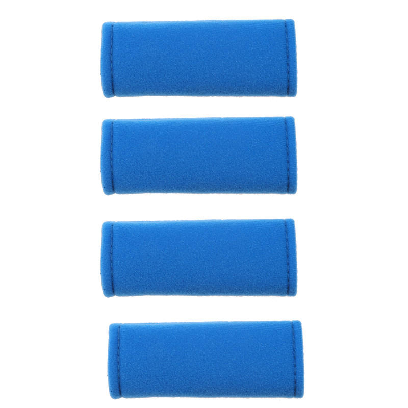 1/4PCS Non-Slip Car Roof Armrest Protector Covers Short Velvet Car Roof Armrest for Auto Interior Ceiling Pull Handle Protection