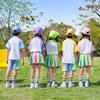Children's Candy Color Cheerleading Outfit Set for Boys and Girls - Sports Class Uniform & Choir Clothing