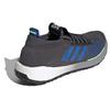adidas PulseBOOST Fabric Breathable Low Top Running Shoes Men's Gray EG0970