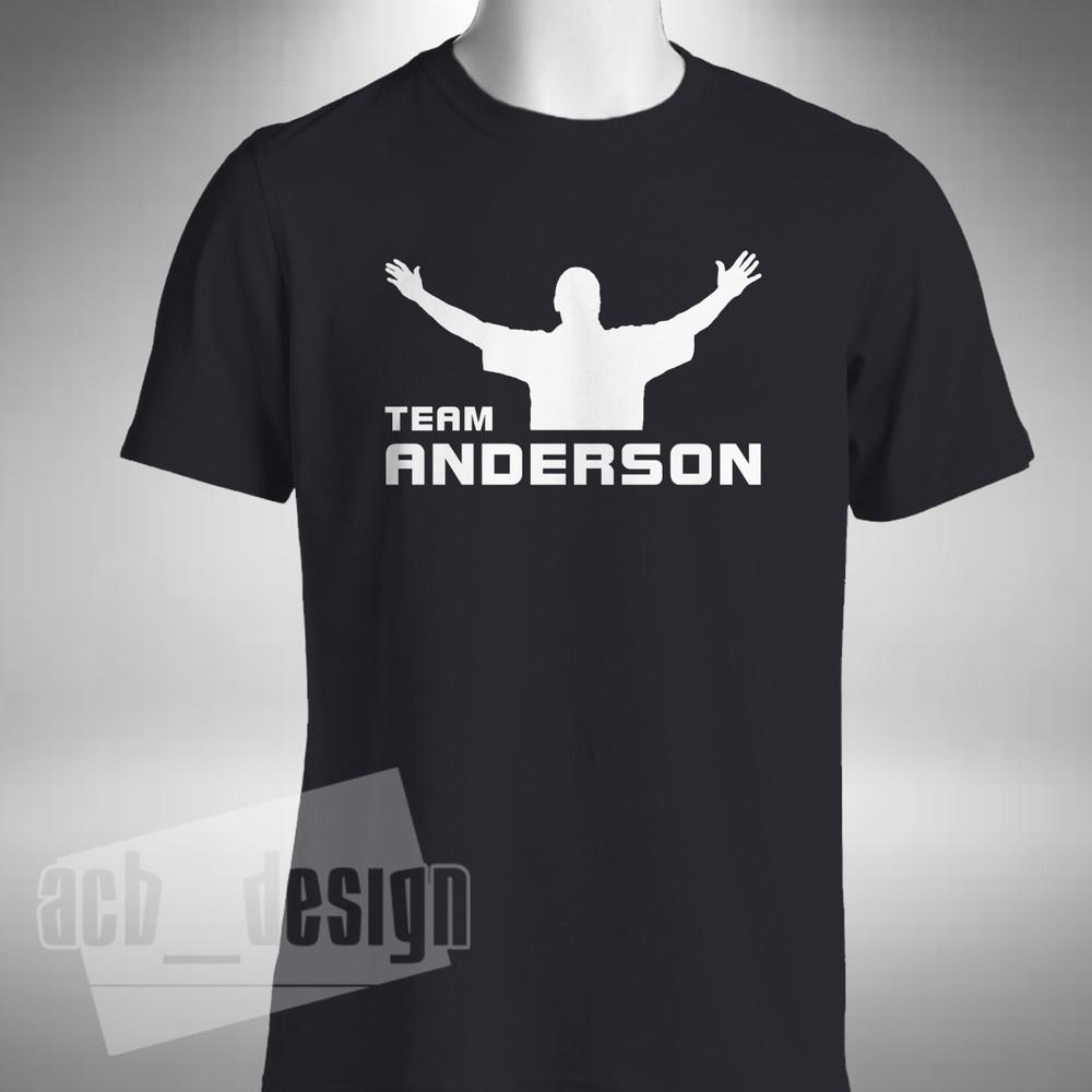 

Team Anderson Men s T Shirt Darts Taylor Van Gerwen Barney Lewis L