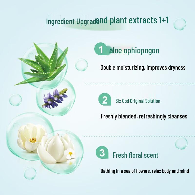 Liushen Moisturizing Shower Gel