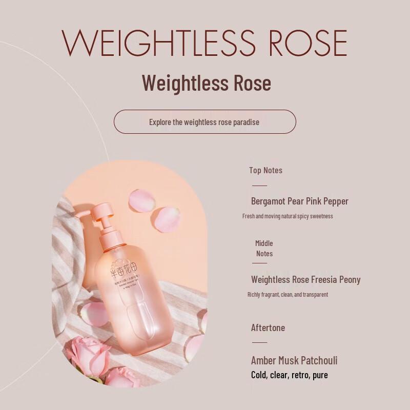 Ban Mu Hua Tian Rose & Jasmine Fragrant Shower Gel Duo