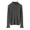 Autumn Winter Cashmere Knit Base Layer - Women's Soft & Comfortable Solid Color Fashion Top