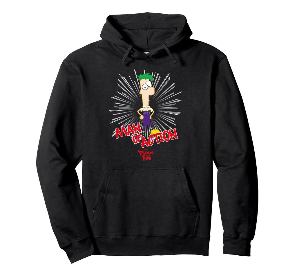 Disney Phineas and Ferb Man of Action Hoodie