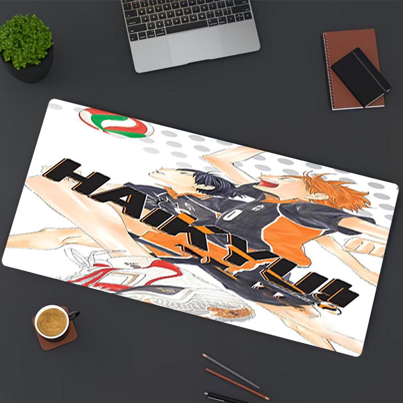 Podkładka pod mysz z nadrukiem Haikyu, do klawiatury, laptopa, PC, do biura, domu, dekoracja biurka, idealny prezent urodzinowy dla graczy