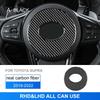 Real Soft Carbon Fiber Steering Wheel Wrap for Toyota Supra GR A90 A91 MK5 2019 2020 2021 2022 2023 2024 2025 Car Interior Decor