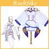 Beautiful Emilia Dress Cosplay Set Including Captivating Wig For Womens Costume Parties