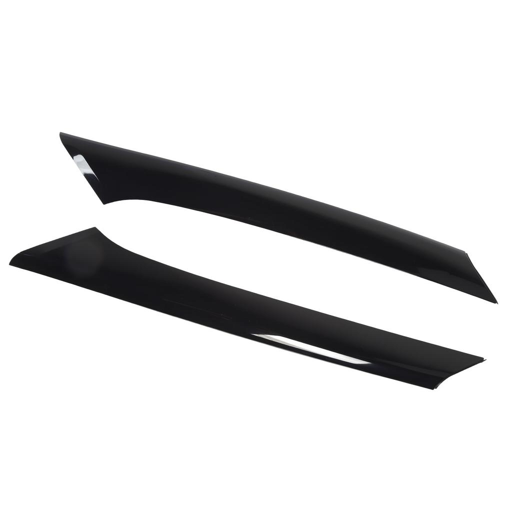 2 Stück Windschutzscheibe Außenseitenpfosten DW1725 Schwarz Äußere Säulenverkleidung Zierleiste Ersatz für Ford Flex