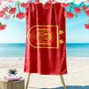 Spain Print Beach Towel, Large Soft Quick Dry Towel for Beach Camping Swimming