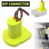 Battery Adapter for Ryobi ONE+ 18V Nimh/Nicd/Li-ion Battery DIY Power Wheels Adapter Tool Connector for RYOBI With 12AWG Wires
