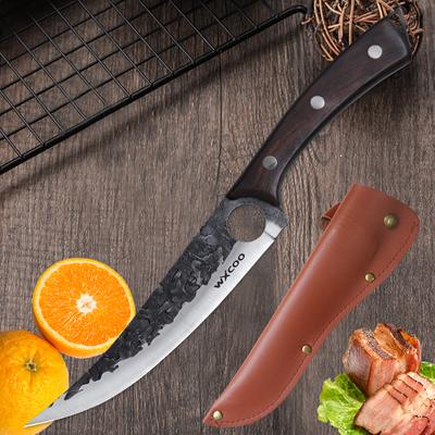 Professional Chef's Knife Japanese Kitchen Knives Forged Stainless Steel Boning Knife Multifunctional Meat Slicing Cutter