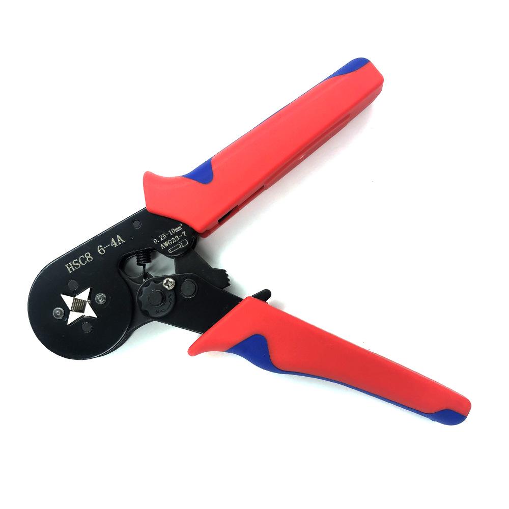 High-Quality HSC8 6-4A Tube and Pin-Type Terminal Crimping Pliers Tool
