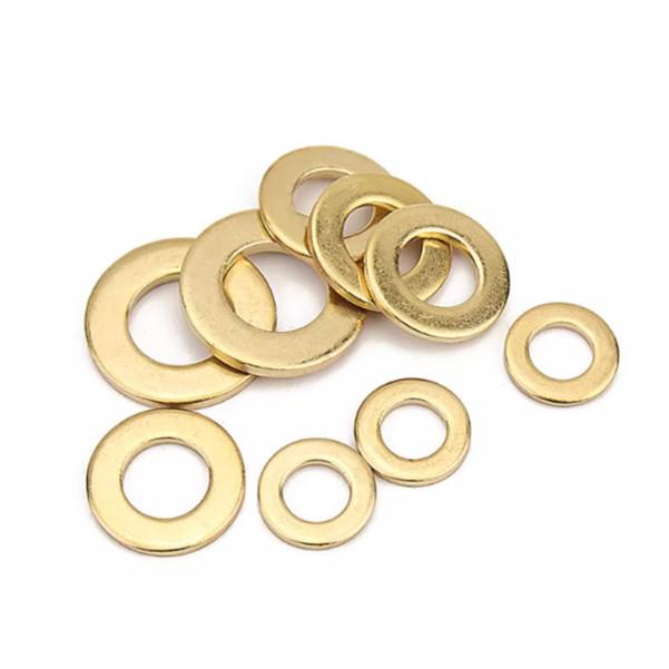 Copper and Brass Flat Spacer Washer (M2-M12)