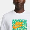 Nike Sportswear Graphic Print Crew Neck T-Shirt Men Tops White FB9815-100